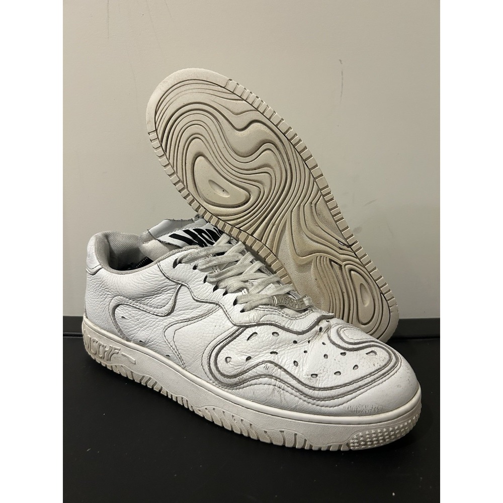 Size 12 MSCHF Super Normal 1 Coke White Men’s Low Casual Sneakers MSCHF005-CW